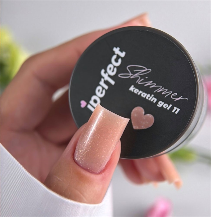 iPerfect Гель Shimmer keratin gel №11, 15гр iPerfect_Shimmerkeratingel11