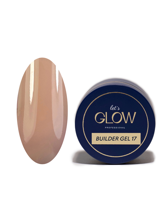 LetsGlow Builder gel №17 30гр (замена цвета) LetsGlow_Buildergel17_30