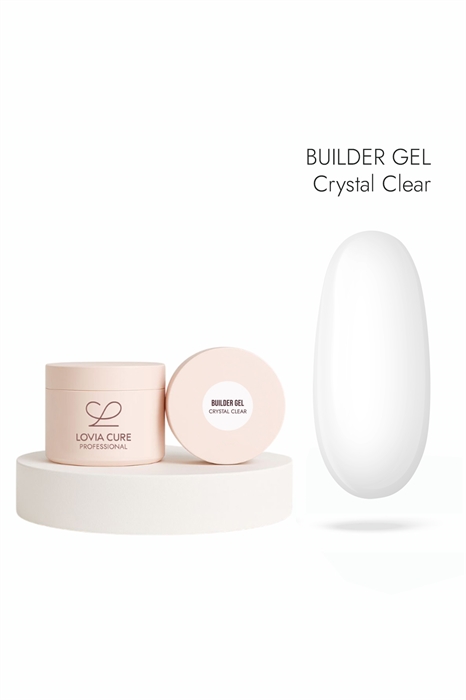 Гель моделирующий прозрачный Builder Gel Сrystal Clear 15 мл, LOVIA CURE 55441