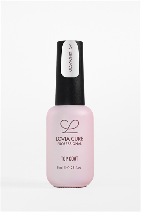 ТОП суперглянец UV/LED Top Glowonix 8 мл, LOVIA CURE loviaTopGlowonix8