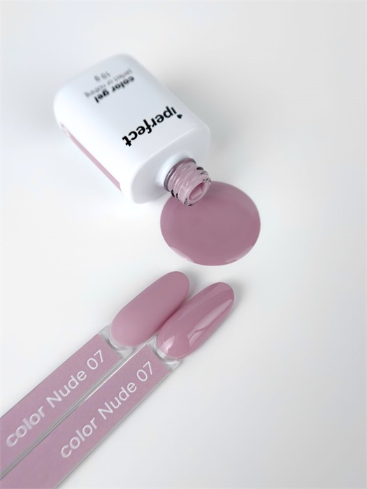 iPerfect Гель-лак Nude color gel №07, 10гр iPerfect_colorNude07