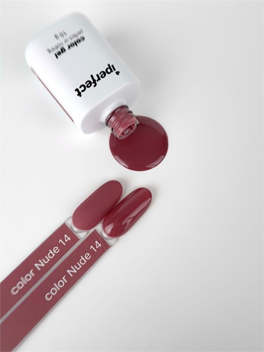 iPerfect Гель-лак Nude color gel №14, 10гр iPerfect_colorNude14