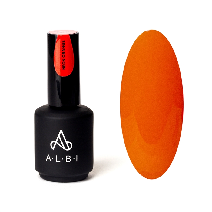 ALBI База камуфлирующая rubber Neon Orange, 15 мл* 32292 - фото 9095