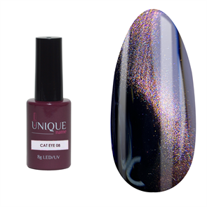 {{photo.Alt || photo.Description || 'Unique Гель-лак Cat eye №08 8мл'}}