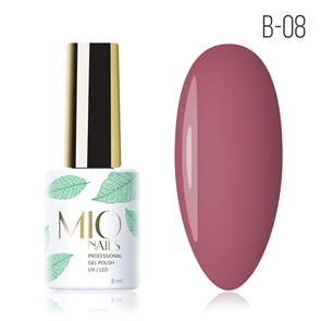 Mio Nails Гель-лак B-08 Вишн. Сироп, 8мл