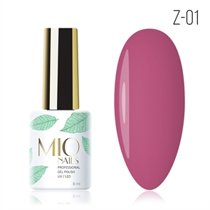 Mio Nails Гель-лак Z-01 Розовая помада, 8мл MioNails_Z01