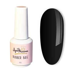 Луи Филипп База камуфлирующая Rubber Base Pure Black, 15мл lui_basePureBlack_15