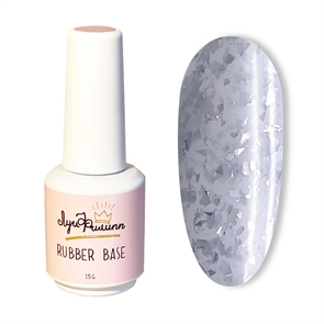 Луи Филипп База камуфлирующая Rubber Base Silver №03 15мл lui_baseSilver03