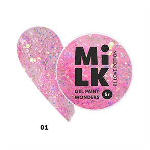 Гель-краска Milk Wonders 01 Love Potion* M_gelpaint-wonders01