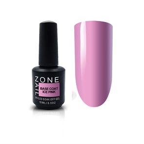 One Nail База камуфлирующая Ice Pink, 15мл* One_BaseIcePink15