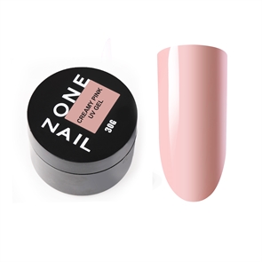 One Nail Гель для наращивания UV Gel Creamy Pink, 30гр OneNail_creamypink30