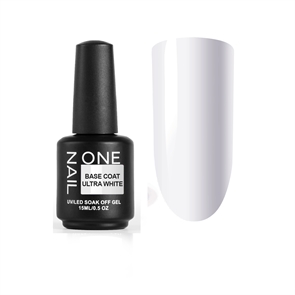 One Nail База камуфлирующая Ultra White, 15мл OneNail_ultrawhite15