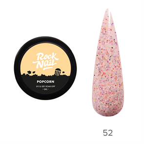 Гель-краска RockNail Popcorn 52 Golden Raspberry* RockNail_gelpaint052