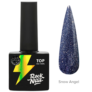 Топ RockNail светоотражающий Snow Angel 10мл RockNail_TopSVSnowAngel