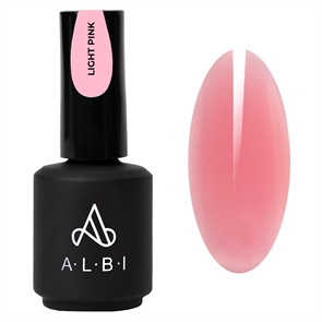 ALBI Жидкий гель Liquid gel Light Pink, 15мл