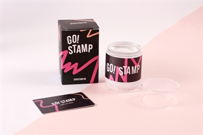 Go Stamp Двойной штамп и мини-скрапер No Glitter Gostamp_noglitter