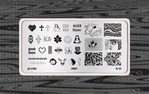 Go Stamp Пластина для стемпинга №133 Sinner* Gostamp_plastina133
