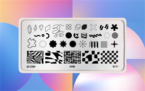 Go Stamp Пластина для стемпинга №171 Axiom* Gostamp_plastina171