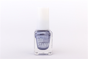 Go Stamp Лак для стемпинга №16 Steel, 6мл Gostamp_lac6_16