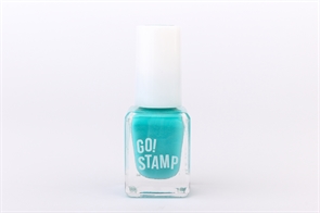 Go Stamp Лак для стемпинга №45 Blue Lagoon, 6мл Gostamp_lac6_45