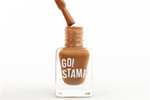 Go Stamp Лак для стемпинга №71 Cinnamon, 6мл Gostamp_lac6_71