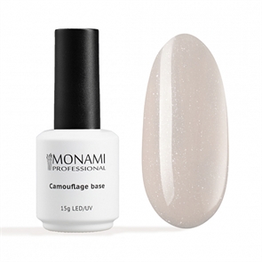 Monami База Rubber Base Nude Shine 15мл mn_baseNudeShine15