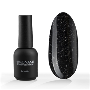 Monami Гель-лак Millennium Black 8гр mn_Millennium_Black