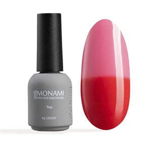 Monami Топ Super Shine Thermo Red,8мл*** mn_TopSuperShine_Thermo Red8