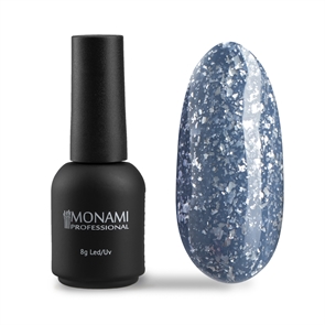 Monami Гель-лак Potal Silver Blue 8мл mn_Potal_SilverBlue8