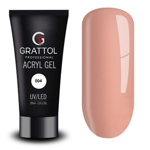 Grattol Акригель Acryl Gel №04, 30мл* Grattol_AcryGel04_30