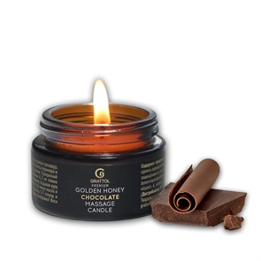 Grattol Premium Massage Candle - массажная свеча с ароматом Chocolate Grattol_candlechocolate