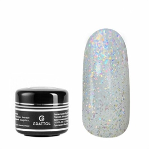 Grattol Гель color Gel Murano №01, 15мл* Grattol_gelmurano01