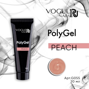 Vogue Полигель Peach, 20мл Vogue_peach_20