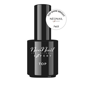 Neo nail Топ Shine Bright Expert без липкого слоя, 15мл Neonail_topshinebright