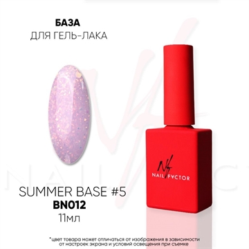 NF База для гель-лака Summer №05, 11мл Nail_Factor_BaseSummer05_11