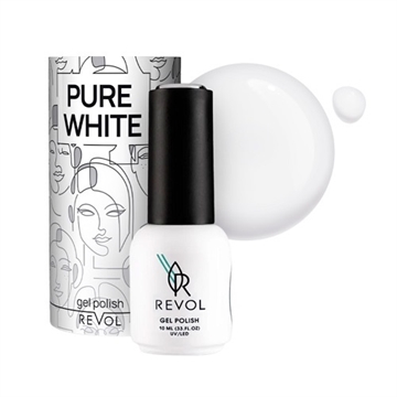 REVOL Гель-лак Pure White REVOL_PureWhite