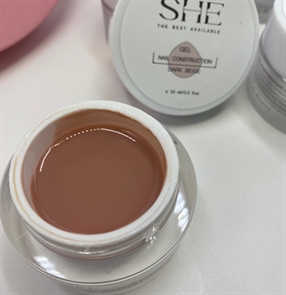 SHE GEL CONSTRUCTION DARK BEIGE, 30мл SHEGELDARKBEIGE_30