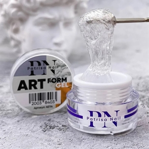 Patrisa Nail Art Form gel прозрачный гель-пластилин для дизайна,5г