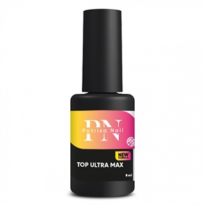 Patrisa Nail Топ Ultra MAX без липкого слоя с УФ фильтром, 8мл BP41