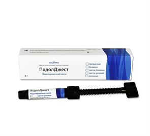ВЛАДМИВА Подолжест моделировочная масса прозрачная, 4гр V_massaclearmod