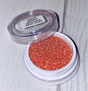 MILA Блеск Светоотражающий Flash glitter красный