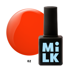 Топ Milk Neon Vitrage №02 Coralista, 9мл* MTopNeonVitrag_2