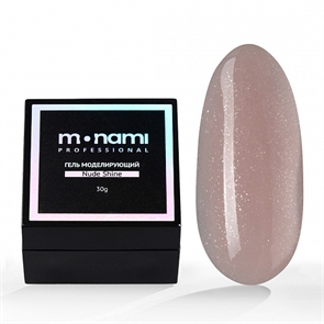 Monami Гель моделирующий Nude Shine, 30гр mn_nudeshine30