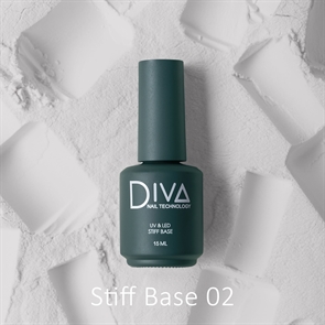 Diva (new) Stiff base - french base №02, 15мл