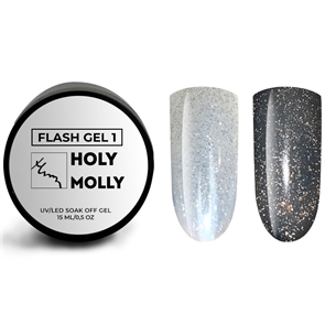 Holy Molly Гель FLASH GEL №01, 15ml HM_FLASHGEL1