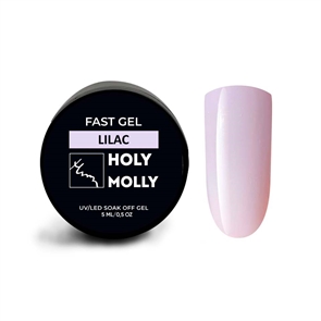 Holy Molly Гель Fast Gel LILAC, 5ml HM_GELLILAC5