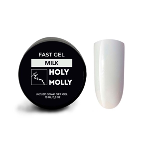 Holy Molly Гель Fast Gel MILK, 15ml HM_GELMILK15