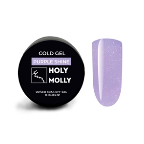 Holy Molly Гель Cold Gel PURPLE SHINE, 15ml HM_GELPURPLESHINE15