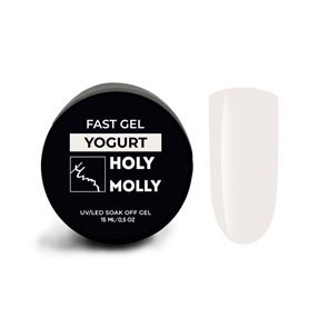 Holy Molly Гель Fast Gel YOGURT, 15ml HM_GelYOGURT_15