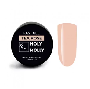 Holy Molly Гель Fast Gel TEA ROSE,5ml HM_GELTEAROSE5